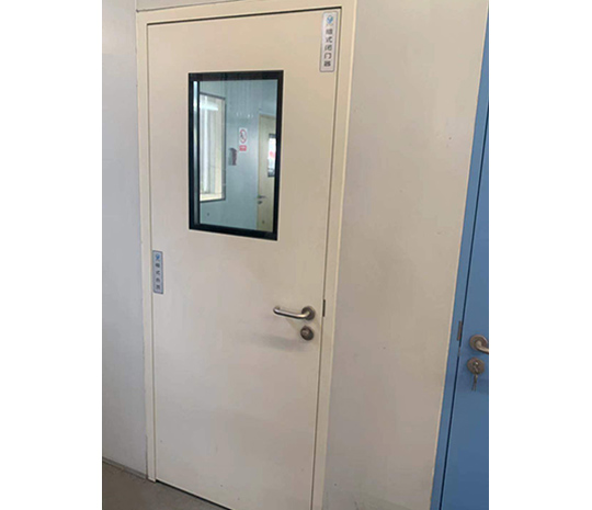 Purification steel door