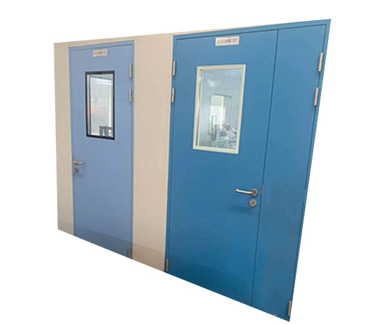 Purification steel door
